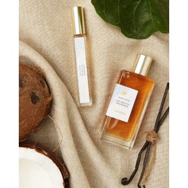 Lavanila Vanilla Coconut Perfume for Women, 0.32 oz Roller - Tropical Coconut, Tahitian Tiare Flower & Warm Vanilla, The Healthy Fragrance, Clean and Natural