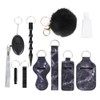 10 Pcs Alarm Keychain Safety Keychain for Women