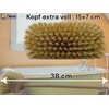 MAAJ Bath Brush 40 cm Hard Fibre Bristles Vegan Plastic