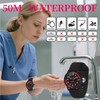 Blisshour Nurse Watch for Medical Students - Waterproof 12/24 Hour