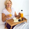 Home-It Bed Table Tray with Folding Legs - Breakfast Tray
