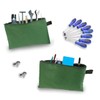 COHEALI 4pcs Convenient Toolkit Organizer Pouch Canvas Tool Storage Bag