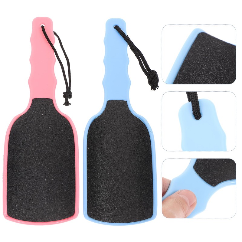 Healeved 2pcs Double-sided Foot File Callus Remover Tool for Dead