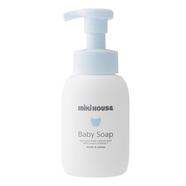 MIKI HOUSE 45-3018-261 Baby Soap, For Boys, Girls, Baby, Kids, Children's Clothes, White