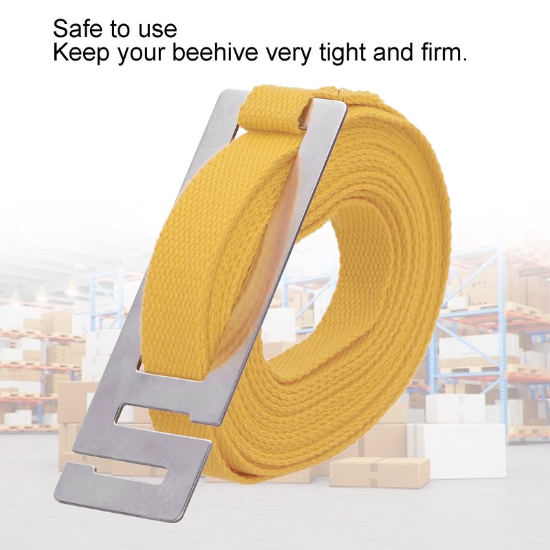 Mumusuki 2Pcs Beehive Belt Portable Fixed Tightening Beehive Bundling Beekeeping