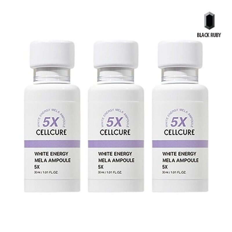 Celltrion Cell Cure White Energy Mela Ampoule 5x 30ml X3
