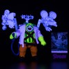Spawn The Clown Black Light Edition 7in Action Figure Gold