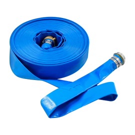 2in x 100ft Water Pump Drain Hose for Pool, Yard & Agricultural Drainage, Heavy Duty Discharge Hose for Homeowners & Farmers