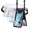 Handodo Waterproof Case, IPX8 Certified, Portable Dry Bag, Double Pack