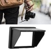 Camera Sun Hood, Camera Screen Hood Sunshade Folding 3.0 Inch