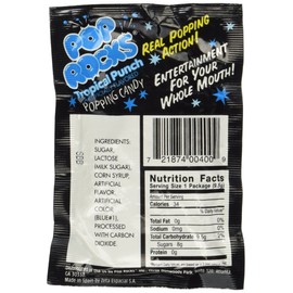 Pop Rocks Tropical Fruit Punch, 24 count