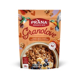 Prana Granolove | Maple Spice Crunch Organic Granola | 300g | Vegan | Organic | Non-GMO | Kosher (300g)