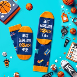 Zmart Zmart Unisex Coach Socks Basketball Coach Gifts Best Coach Gifts Basketball Coach Gifts For Men Best Coach Ever Gifts Basketball Coach Gifts For Women