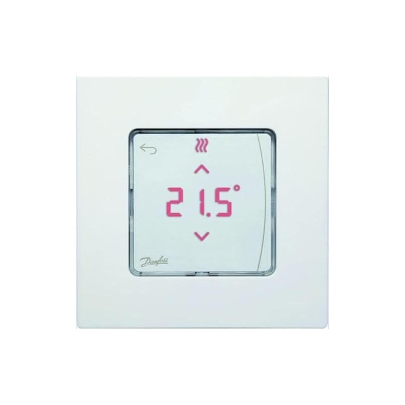 Danfoss Icon 088U1010 Room Thermostat with Display 230.0 V Flush