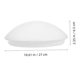 CHILDWEET Round Ceiling Light Cover Replacement with Circular Hole for Enhanced Ambiance in Living Spaces