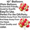 Red Gold Balloons pack of 30 Gold Birthday Balloons 10