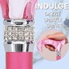 Pink Pearlz Rhinestone Lace Adjustable Walking Cane – Elegant Walking