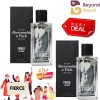 2PCS Abercrombie & Fitch Fierce Eau De Cologne 3.4 / 100ml Brand New Sealed