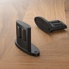 Sliding Barn Door Floor Guide for Bottom,Adjustable Wall Mounted Barn