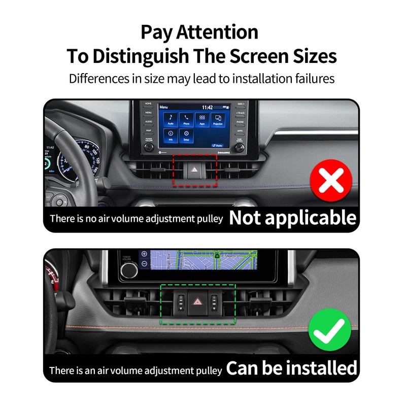 MaserWeller Car Phone Holder for Toyota RAV4 2019 2020 2021