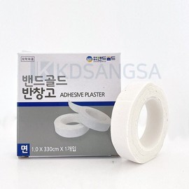 밴드골드 면반창고 1cmX330cm 50롤 면 반창고 붕대 Band Gold Cotton Bandage 1cm X 330cm 50 Rolls Cotton Bandage