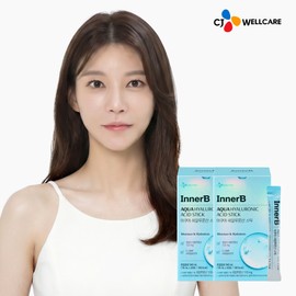 Inner B CJ Innerb Aqua Hyaluronic Acid Stick 30 packs, 2 packs / CJ 이너비 아쿠아 히알루론산 스틱 30포, 2개