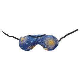 Nature's Approach Lavender Eye Pillow Mask with Herbal Aromatherapy Fill Freezer Safe and Microwavable for Hot and Cold Therapy
