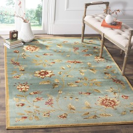 Safavieh Lyndhurst Collection LNH552 Traditional Floral Area Rug, 5'3" x 7'6", Blue / Multi
