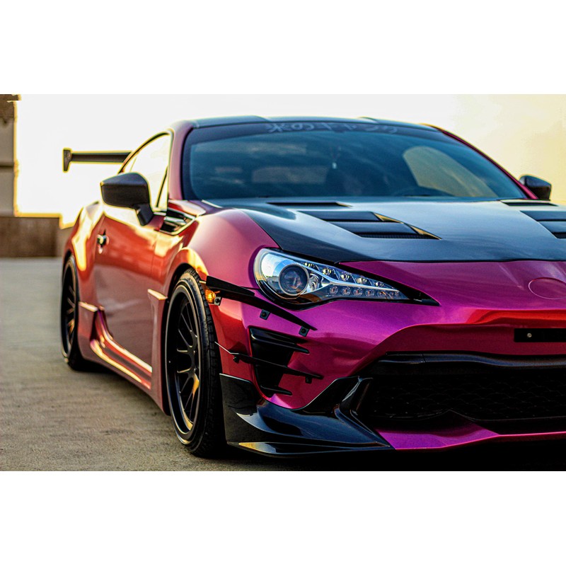 VViViD+ Gloss Joker Purple Premium Vinyl Wrap Film (1.5ft x