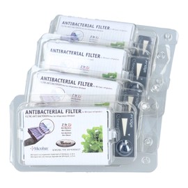 4x Microban Antibacterial Filter HYG001/ANT001 for Bauknecht/Whirlpool Refrigerator