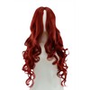 EpicCosplay® Daphne Dark Red Long Wavy Wigs