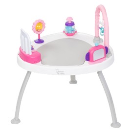 Smart Steps® 3-in-1 Bounce N' Play Activity Center Plus with STEM Learning Toys, Princess Pink