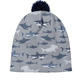 Uorisanigo Kids Beanie Shark Gray Boys Winter Hats for Kids Ages 4-8 Soft Warm Knit Stretchy Beanies Hat Stretchy Soft Kids Winter Hat