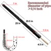 Clothes Dryer Lint Brush, 29.5" Long Flexible Lint Vent Trap