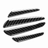 Carbon Fibre Car Door Protector, 4-Piece Door Edge Guard, Bumper