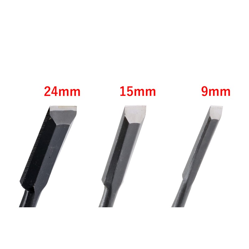 Takagi Gisuke Chisel Tool DIY Chisel Set of 3, 0.4,
