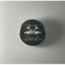 Unbranded God Free Youth Straight Edge Hardcore 1.25" Button G001B125 Pin Badge