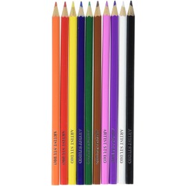 Pro-Art P Parrot 033307300 10 Piece Proart Watercolor Pencil Set, Multicolor
