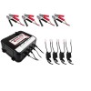 Banshee Smart 6/12V, 2A 4 Bay Charger Maintainer w/ USB