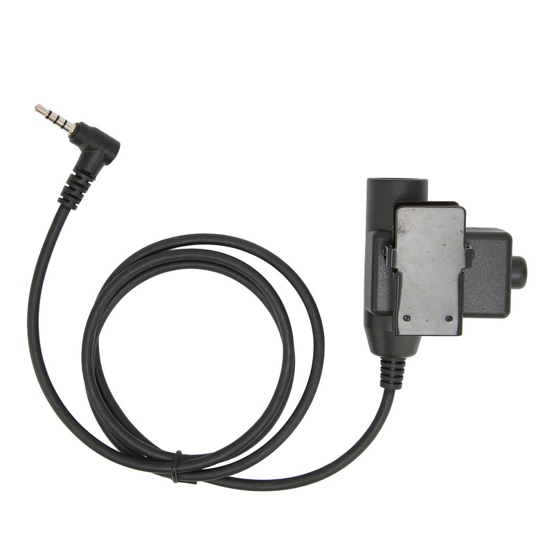 7.1mm Telescopic Throat Microphone Earpiece U94 PTT Suitable for Yaese
