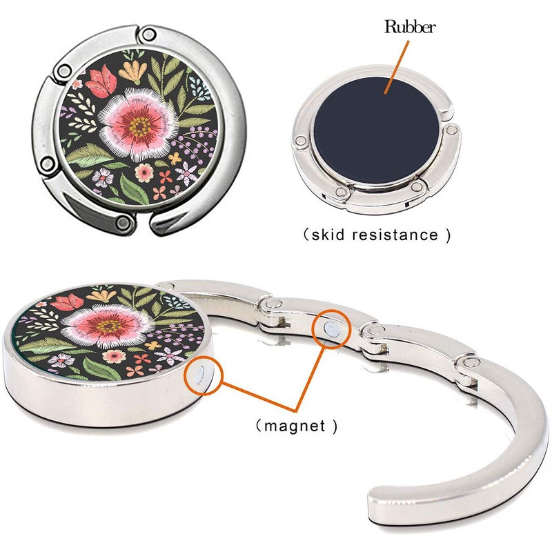 Foldable Purse Hook Womens Bag Table Hanger Collection Desk Hooks