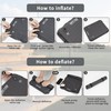 ONTYZZ Seat Cushion Self-Inflating Camping Seat Mat 41 x 33