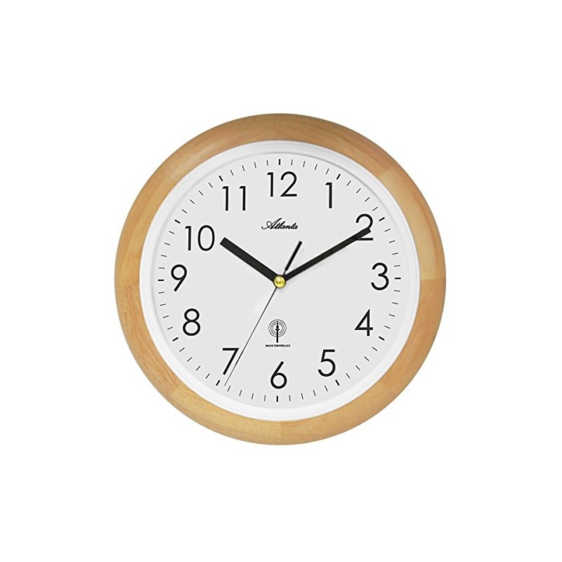 Atlanta Analog Wall Clocks Beech 4323-30