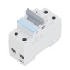 Dual Power Manual Transfer Switch DIN Rail Mounting Single Side