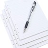 iwobi 4 Pack Line A5 Refill Paper, 6 Holes Refillable