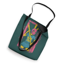 Creepy Girl Bunny Grunge Slasher Pastel Goth Anime Horror Tote Bag