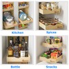 WelFurGeer Pull Out Drawers for Kitchen Cabinets, Pull Out Cabinet