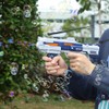 Electric Bubble Machine Gun for Kids Summer Soap Water Bubble