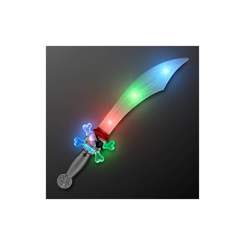 Blinky Pirate Toy Knife Mini Light Up Sword