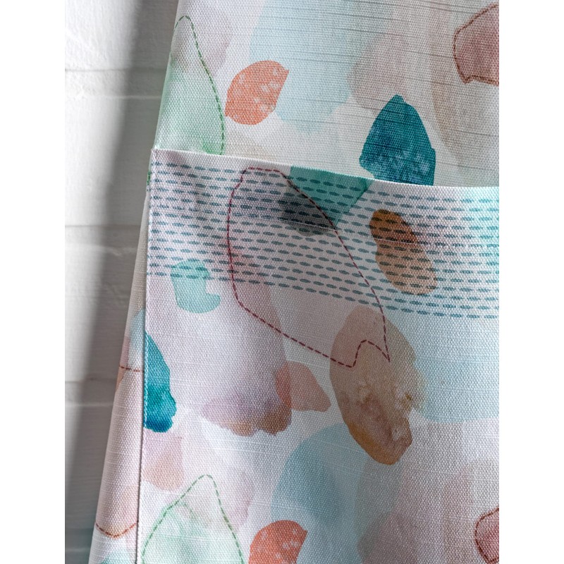 Maison d' Hermine Apron 100% Cotton 1 Piece Adjustable Neck